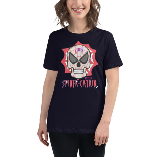 Spider-catrin Women's Relaxed T-Shirt - Imagen 3